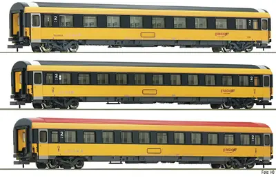 Zestaw 3 wagonów osobowych, RegioJet