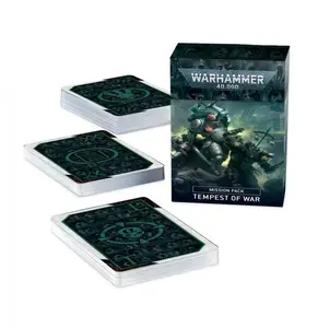 Wh40k: Tempest Of War Card Deck (angielski) (60050199048)