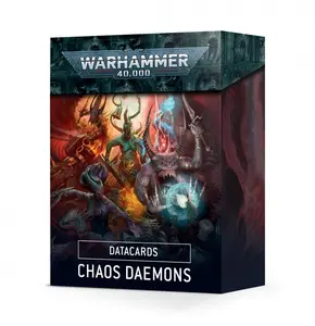 Datacards: Chaos Daemons (angielski)