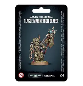 Death Guard Plague Marine Icon Bearer (43-47)