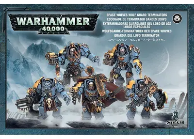 Space Wolves Wolf Guard Terminators (53-07)