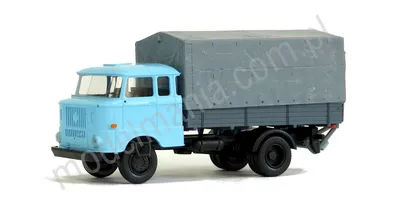 Ciężarówka IFA W50L z płócienną plandeką