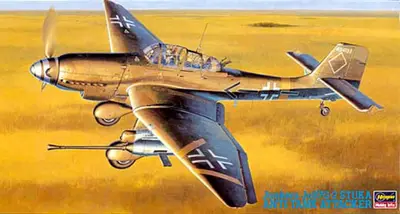 Niemiecki szturmowiec Junkers Ju-87G-2 Kanonenvogel (Stuka)