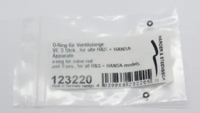 Harder & Steenbeck - Uszczelka zaworu powietrza, 3 szt.