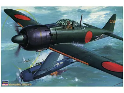 Japoński myśliwiec Mitsubishi A6M5C Reisen Zeke (Zero)