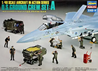 Hasegawa X48-4 - 36004 U.S.Ground Crew Set A