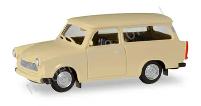Trabant 601 S Universal, zielono-beżowy