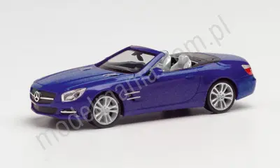 Mercedes-Benz SL, niebieski metallic