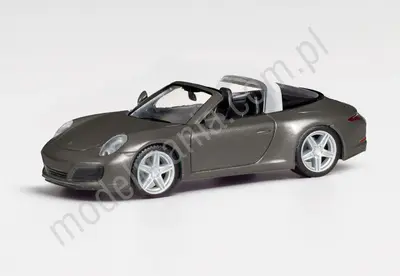 Porsche 911 Targa 4S szary metaliczny