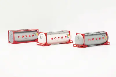 3er Set Tankcontainer, Hoyer