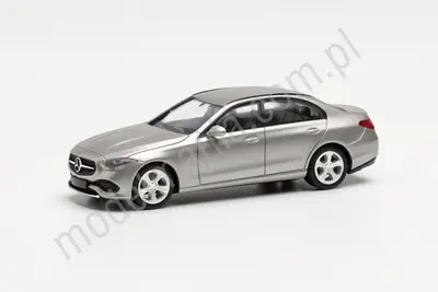 Mercedes Benz Klasa C Limuzyna, srebrny metaliczny