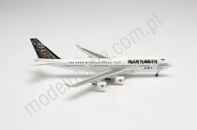 Boeing 747-400 Iron Maiden "Ed Force One" The Book of Souls World Tour 2016 – TF-AAK