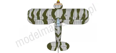 Finnish Air Force Gloster Gladiator with Skis Fl 19 Fanrik Karls