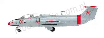 Aero L-29 Soviet AF 59th Reg.81red