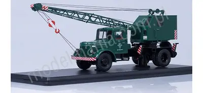 SSM: Multifunctional ciężarówka crane K-51 (MAZ-200) with function