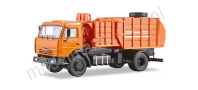 SSM: MKM-4503 (KAMAZ-43253) śmieci ciężarówka