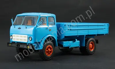 MAZ 500A skrzyniowy, niebieski