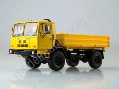 Ciężarówka KAZ-4540 żółta