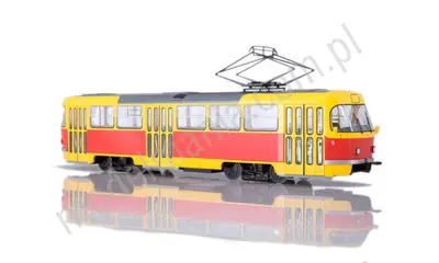 Tramwaj Tatra-T3, żółto-czerwony