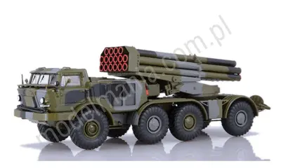 Wyrzutnia rakiet ZIL 135 LM 9P140 9K57 Uragan