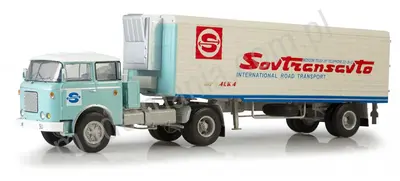 Skoda 706 MTTN ciągnik siodłowy z naczepą N12CH, Sovtransavto