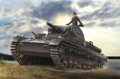 Niemiecki średni czołg pływający PzkpfW IV Ausf D, Tauchpanzer