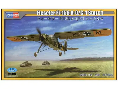 Niemiecki samolot łącznikowy Fieseler Fi-156 A-0/C-1 Storch