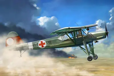 HOBBY BOSS 80182 Fieseler Fi-156 D-1 Storch - 1:35