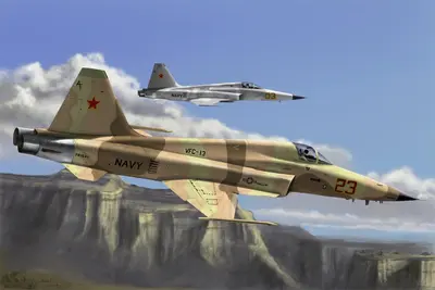 F-5E Tiger II fighter - 1:72