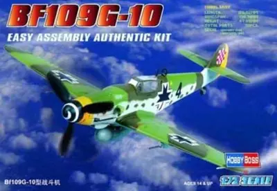 Niemiecki myśliwiec Messerschmitt Bf109G-10, chorwackie malowanie