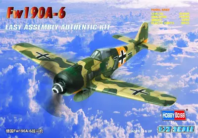 Niemiecki samolot myśliwski Focke-Wulf Fw190A-6