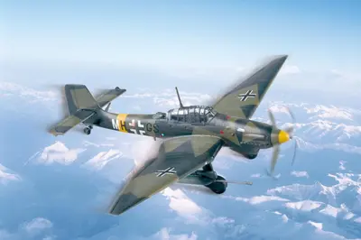 Niemiecki samolot Junkers Ju87 G-1 (Gustav)