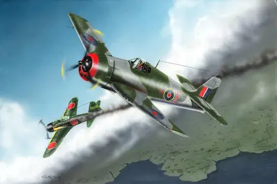Brytyjski myśliwiec pokładowy Grumman Hellcat Mk. I