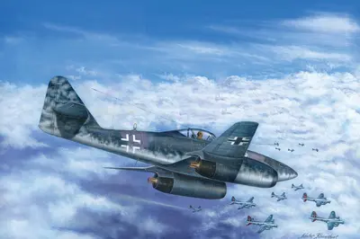 Niemiecki myśliwiec Messerschmitt Me 262 A-1b