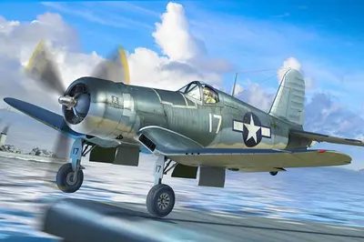 Amerykański myśliwiec pokładowy F4U-1A Corsair