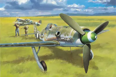 Niemiecki samolot myśliwski Focke-Wulf FW190D-13