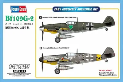 Niemiecki myśliwiec Messerschmitt Bf109G-2