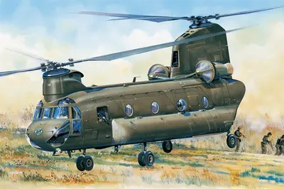 Ciężki śmigłowiec transportowy CH-47D Chinook