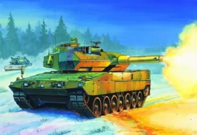 Szwedzki czołg MBT Stridsvagn 122 (STRV 122)