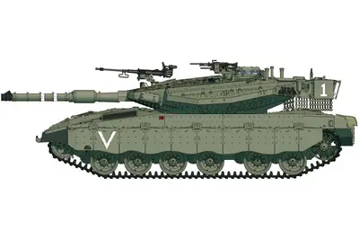 Izraelski czołg Merkava Mk.IIID (LIC) IDF