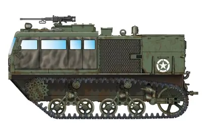 Szybki ciągnik gąsienicowy M4 (3-in./90mm)