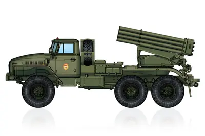 Wyrzutnia rakiet BM-21 Grad