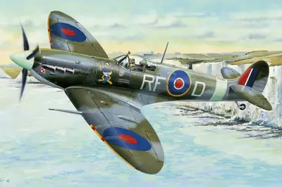 Polski myśliwiec Supermarine Spitfire MK.Vb, dywizjon 303 Jan Zumbach