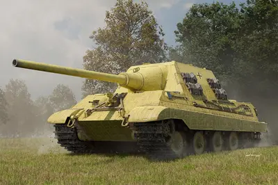 Niemiecki niszczyciel czołgów SdKfz 186 Jagdtiger (wersja Porsche)
