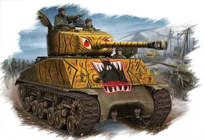 Czołg średni M4A3E8