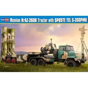 Radziecka ciężarówka KrAZ-260B z wyrzutnią rakiet ziemia-powietrze 5P85TE TEL S-300PMU