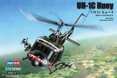 Amerykański śmigłowiec UH-1C Huey