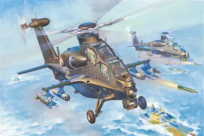 Chiński śmigłowiec szturmowy WZ-10 Thunderbolt