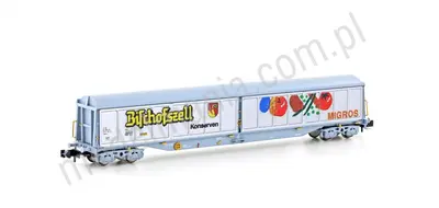 Wagon ze ścianą przesuwną Habils SBB / Bischofszell, Ep.V