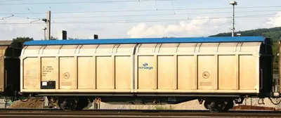 Zestaw 2 wagonów z przesuwną ścianą Hbbillns